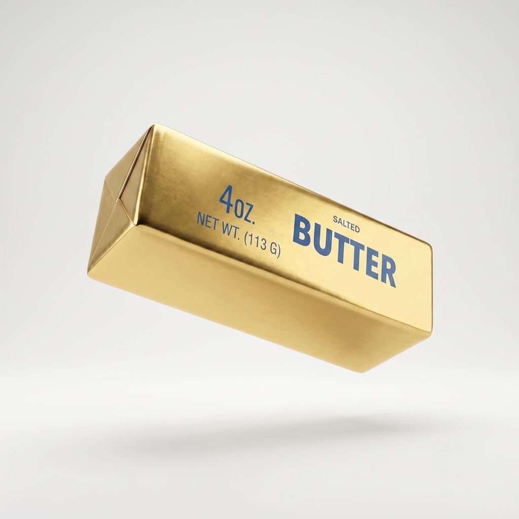 Golden Butter Stick Squishy