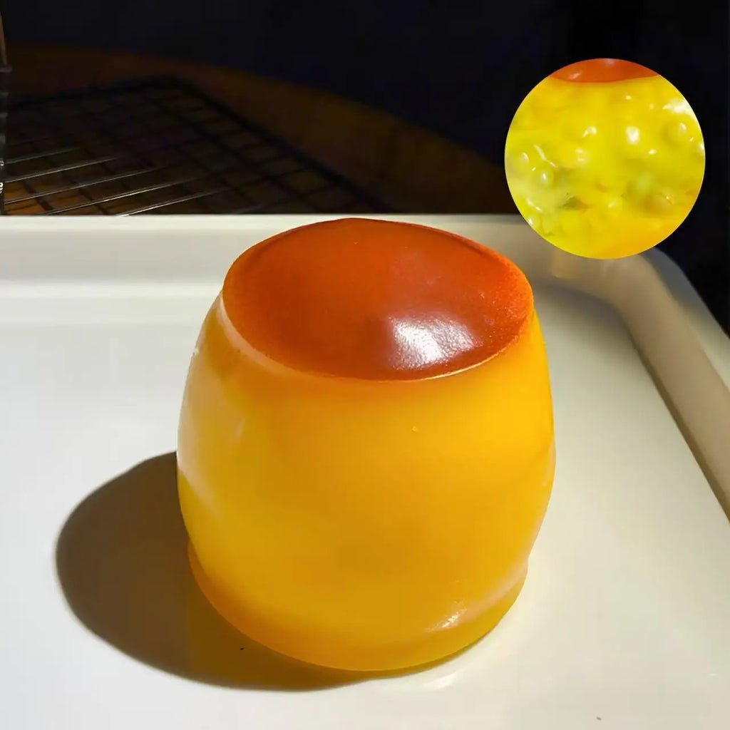 Caramel Pudding Squishy