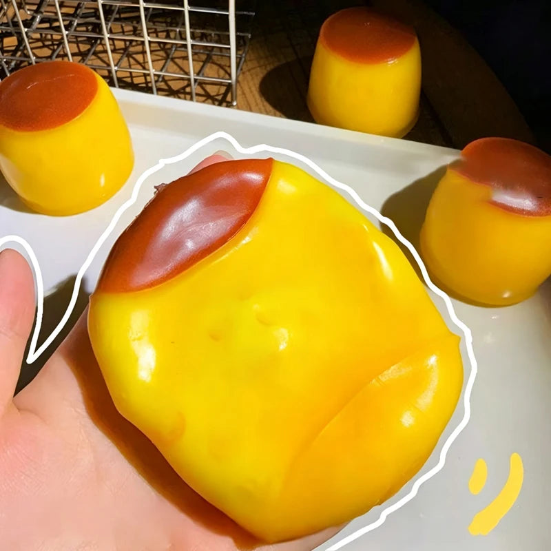 Caramel Pudding Squishy