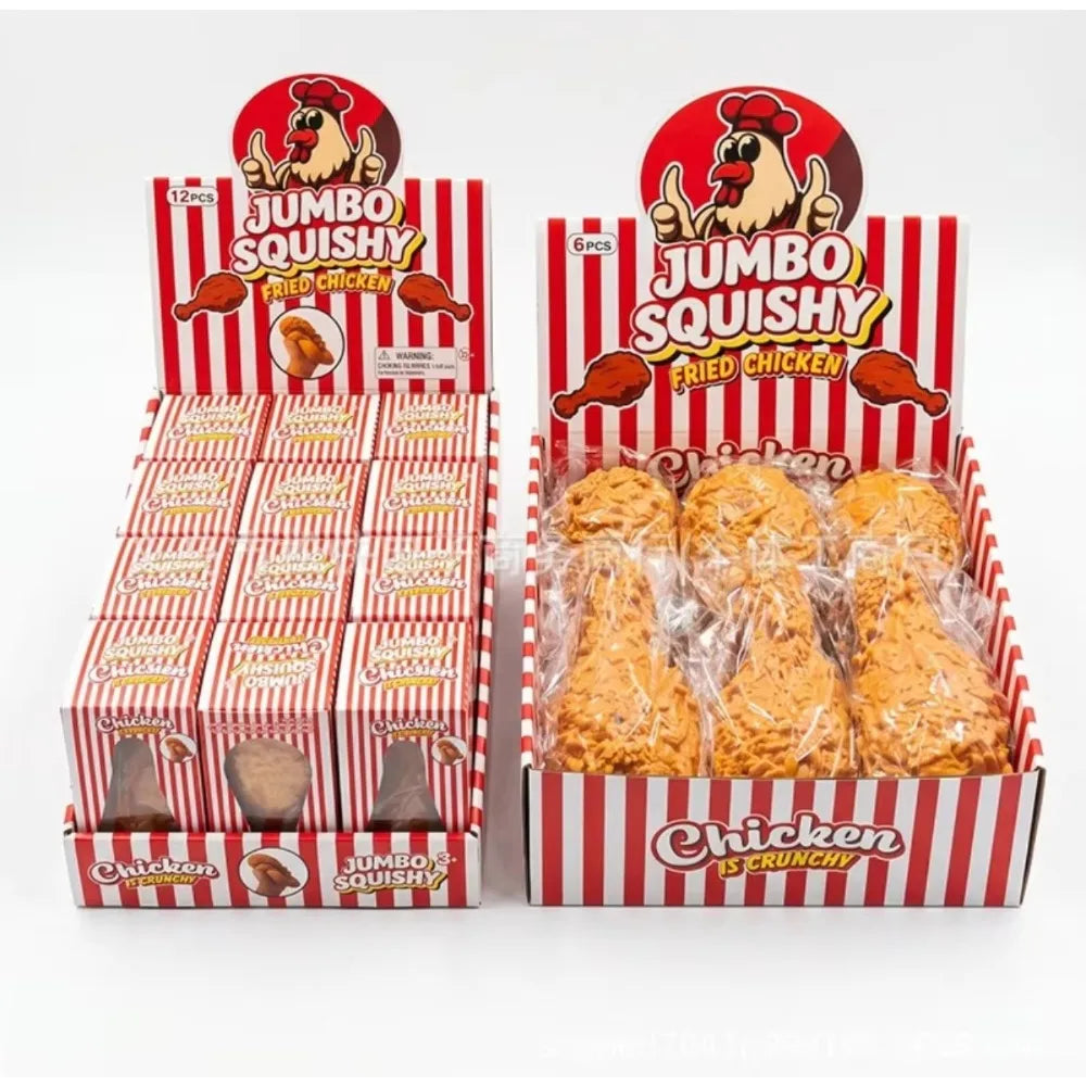 Fried Chicken Squishy Toy
