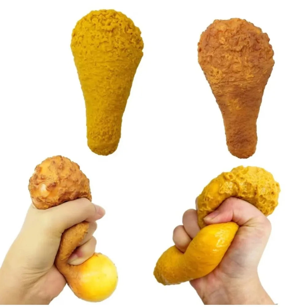 Fried Chicken Squishy Toy