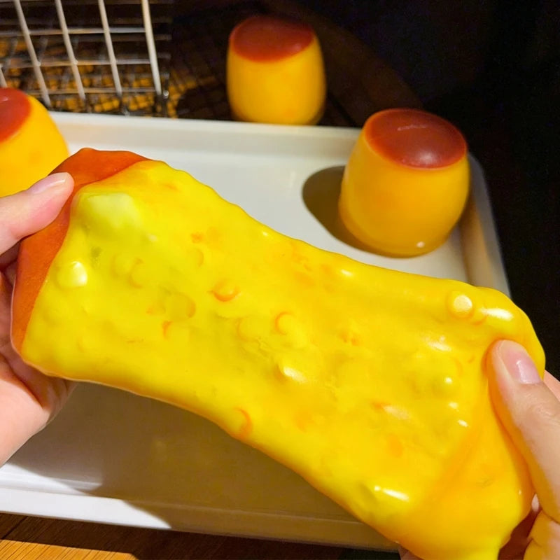 Caramel Pudding Squishy
