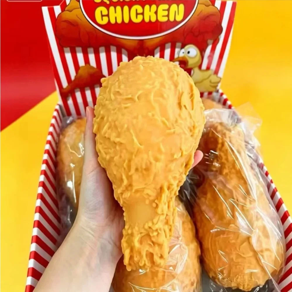 Fried Chicken Squishy Toy