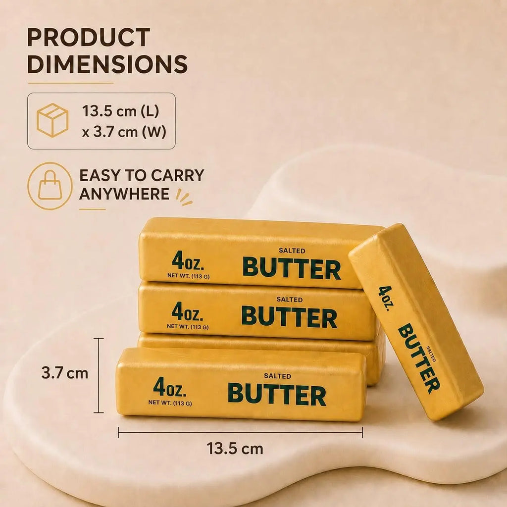 Golden Butter Stick Squishy