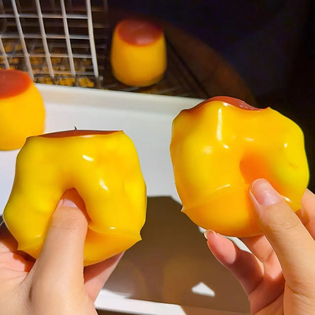 Caramel Pudding Squishy